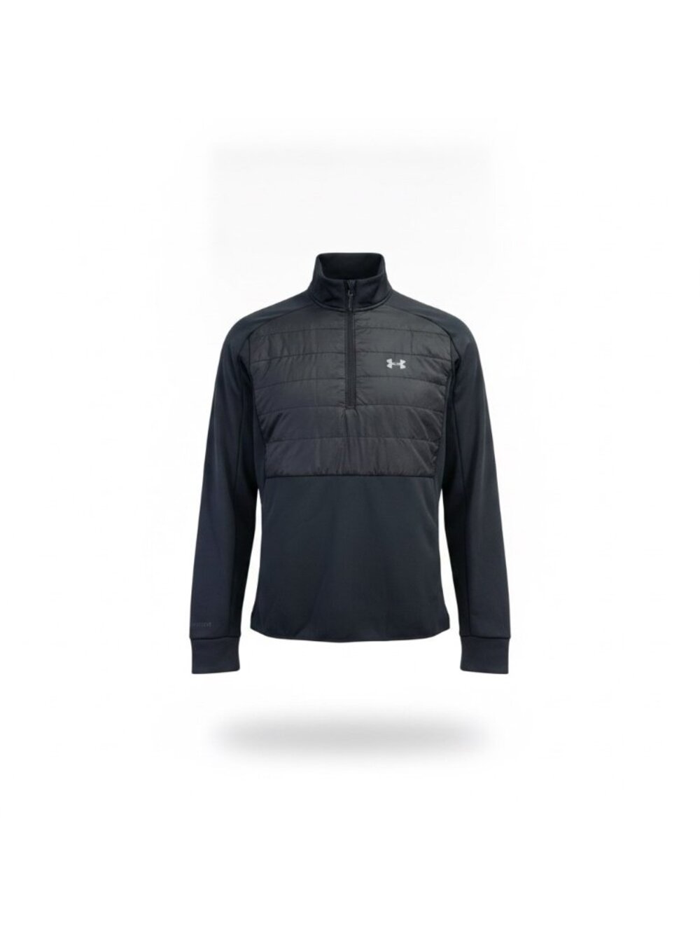 Under Armour Mens Black Polyester Pullover Jacket Size L